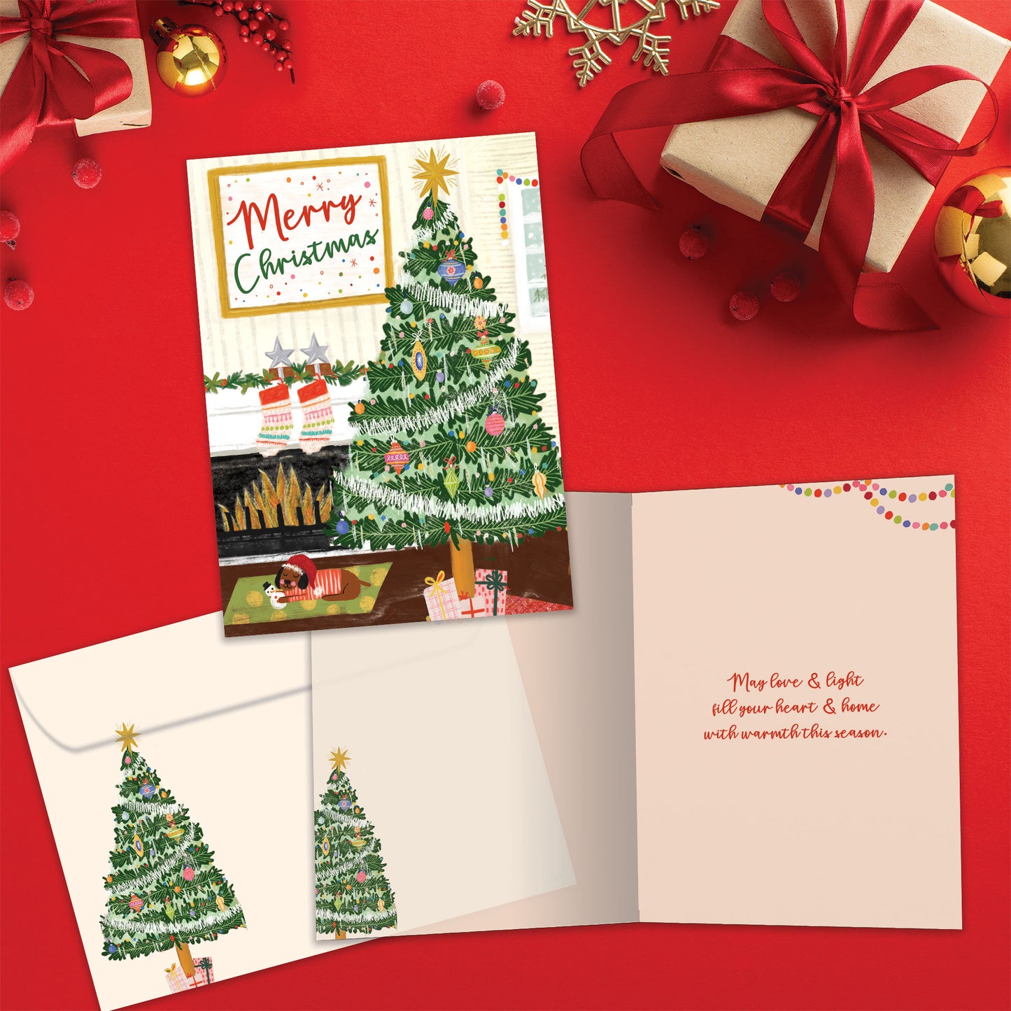 Warmth This Season Christmas Card