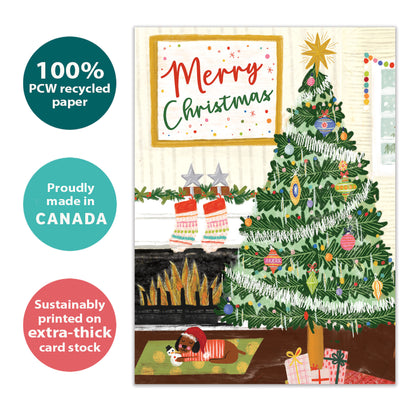Warmth This Season Christmas Card