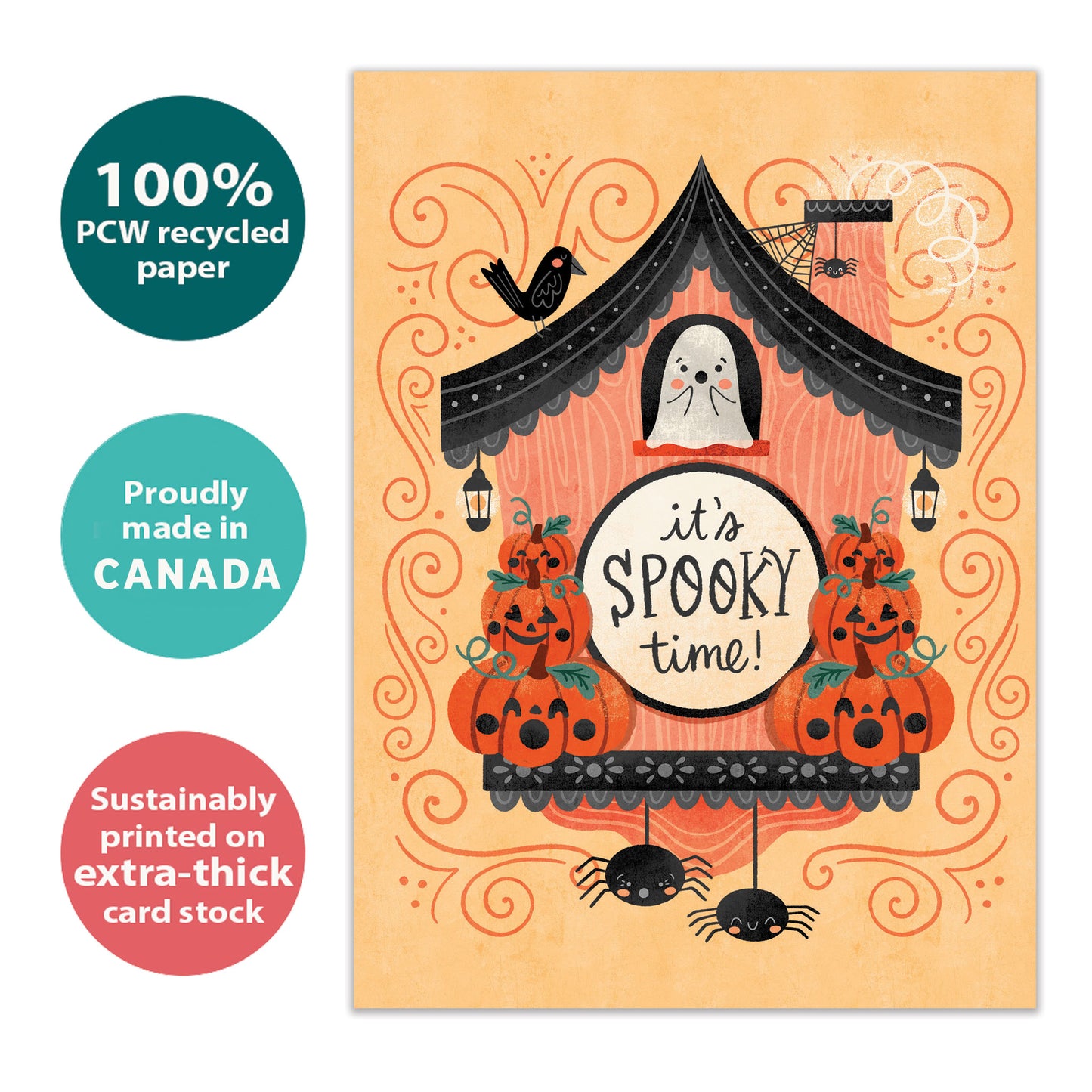 Spooky Time Halloween Card