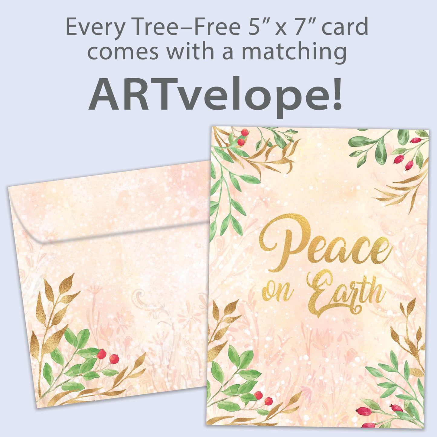 Peace Every Day Christmas Card