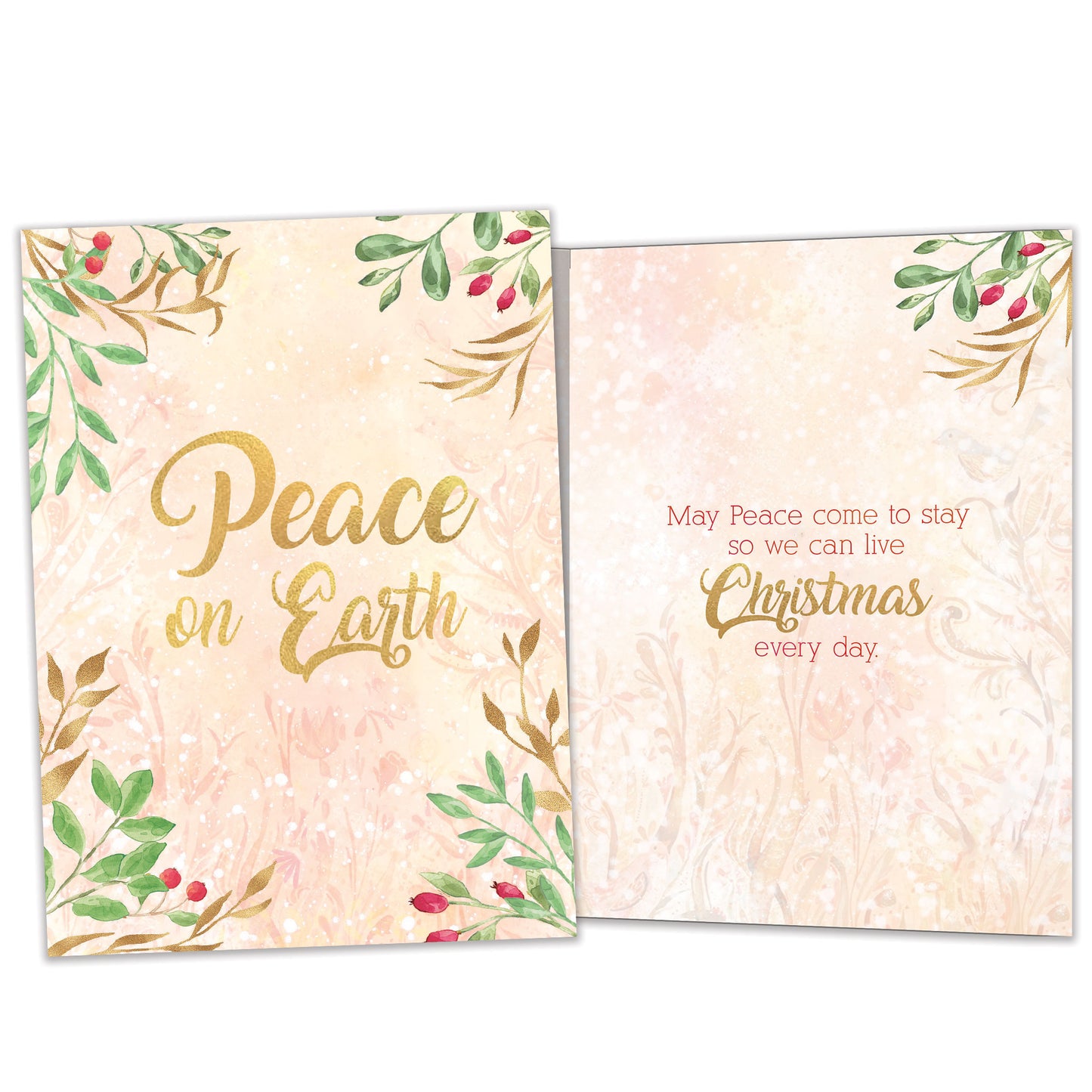 Peace Every Day Christmas Card