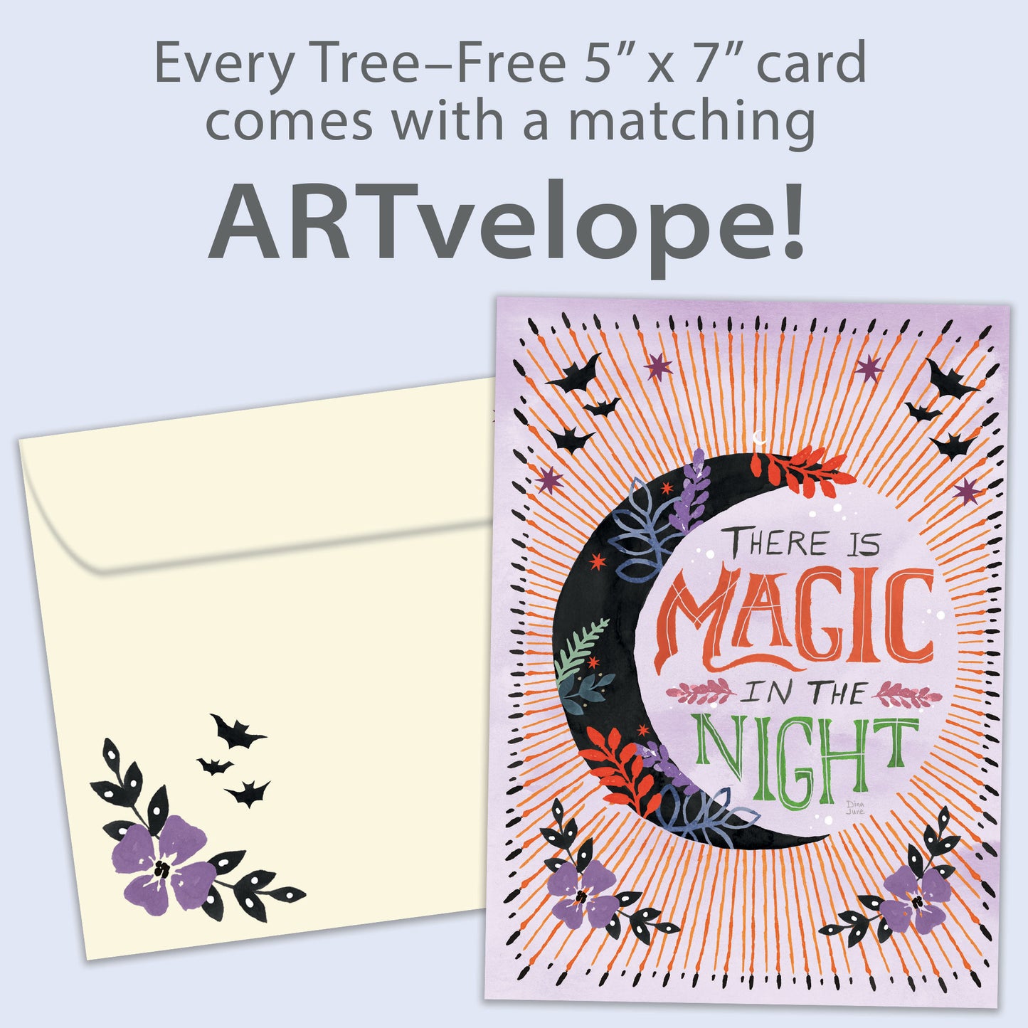 Night Magic Halloween Card