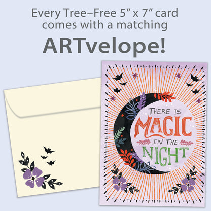 Night Magic Halloween Card