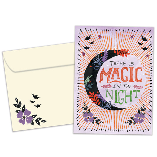 Night Magic Halloween Card