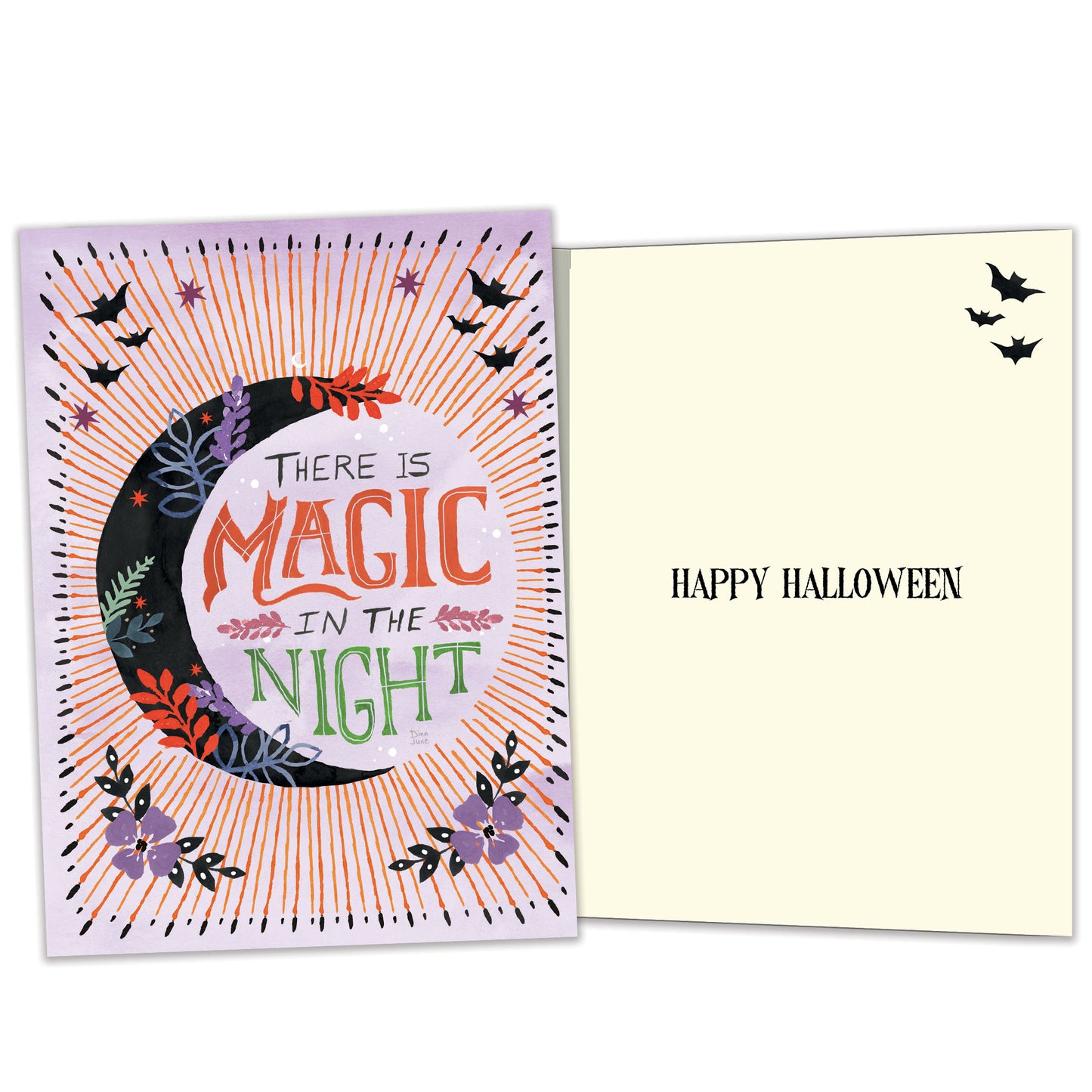 Night Magic Halloween Card