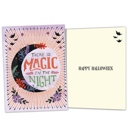 Night Magic Halloween Card