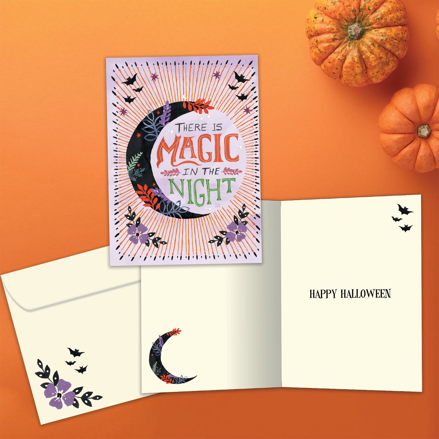 Night Magic Halloween Card