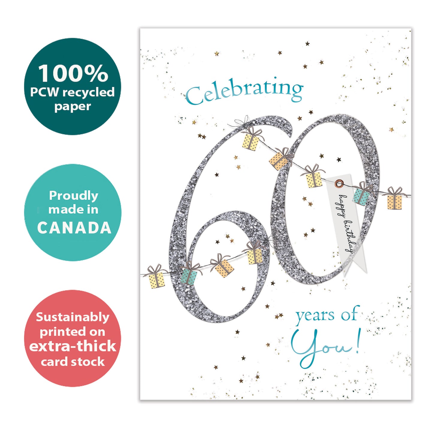 Spectacular 60 Milestone Birthday Card