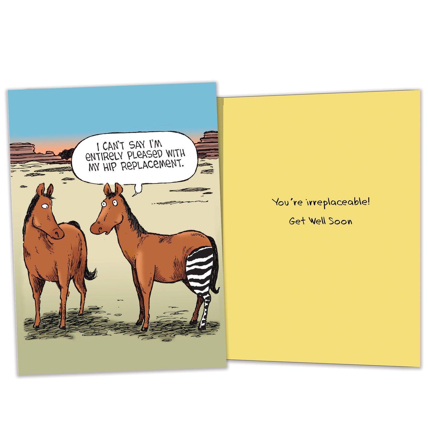 Hip Replacement Get Well Card
