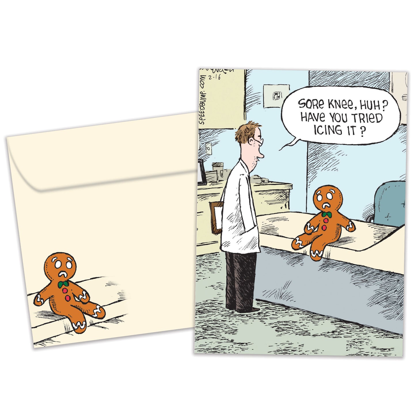 Sore Knee Get Well Card
