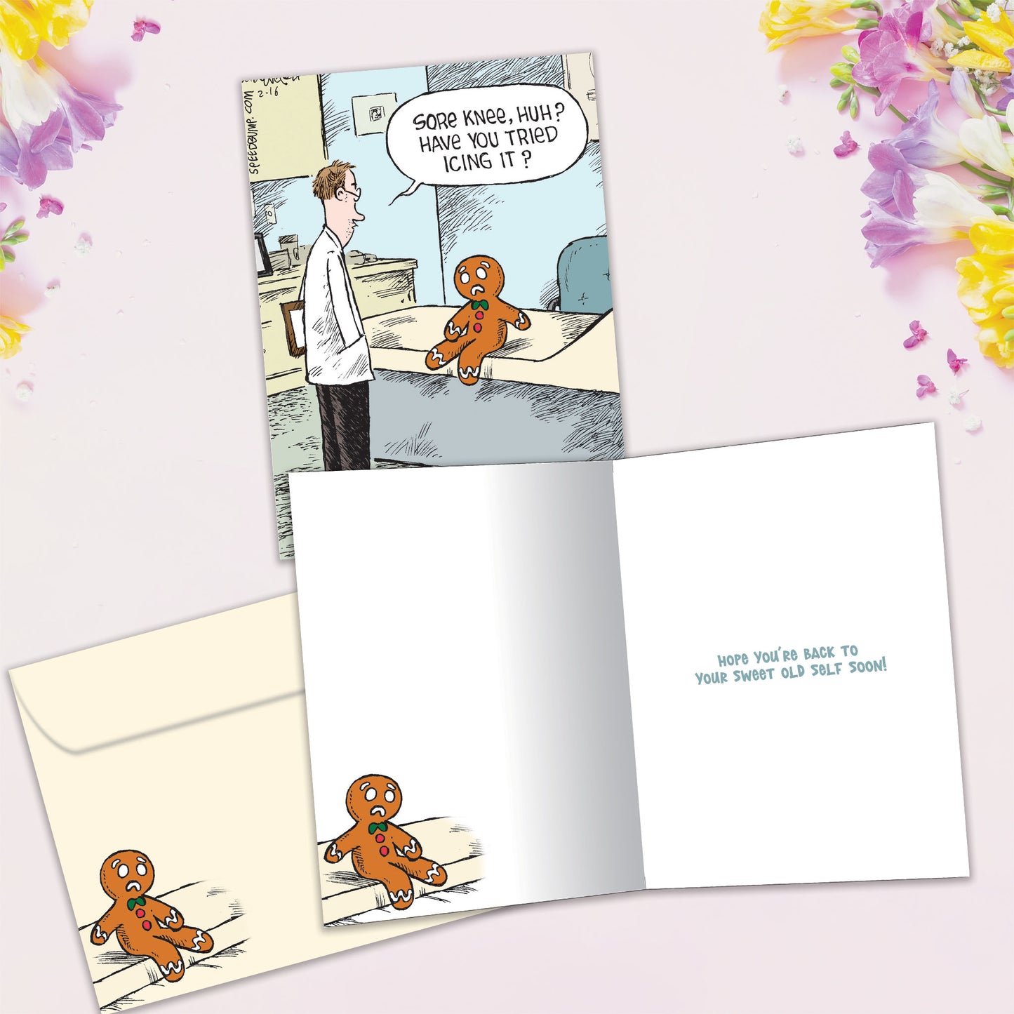 Sore Knee Get Well Card