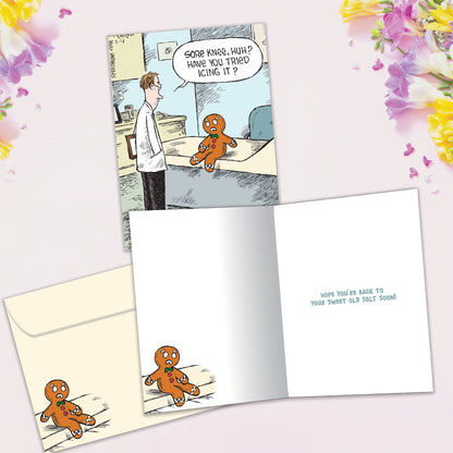 Sore Knee Get Well Card