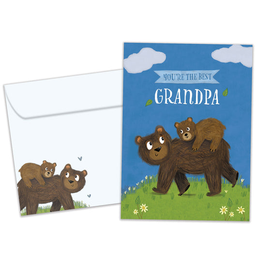The Best Grandad Father's Day Card