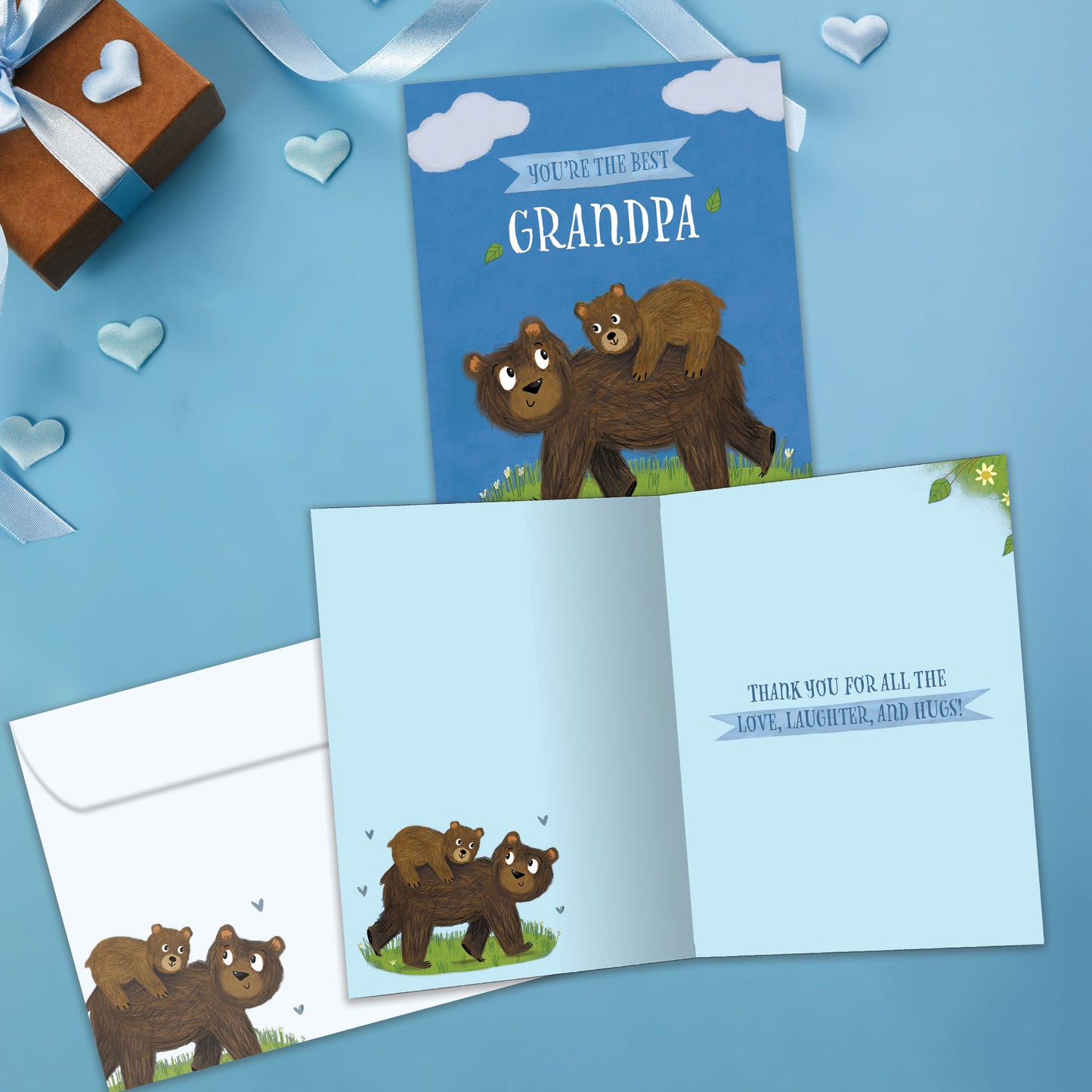 The Best Grandad Father's Day Card