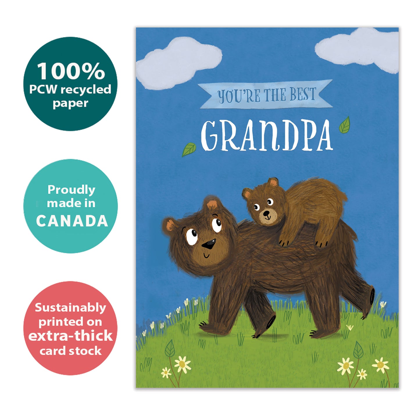 The Best Grandad Father's Day Card