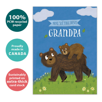 The Best Grandad Father's Day Card