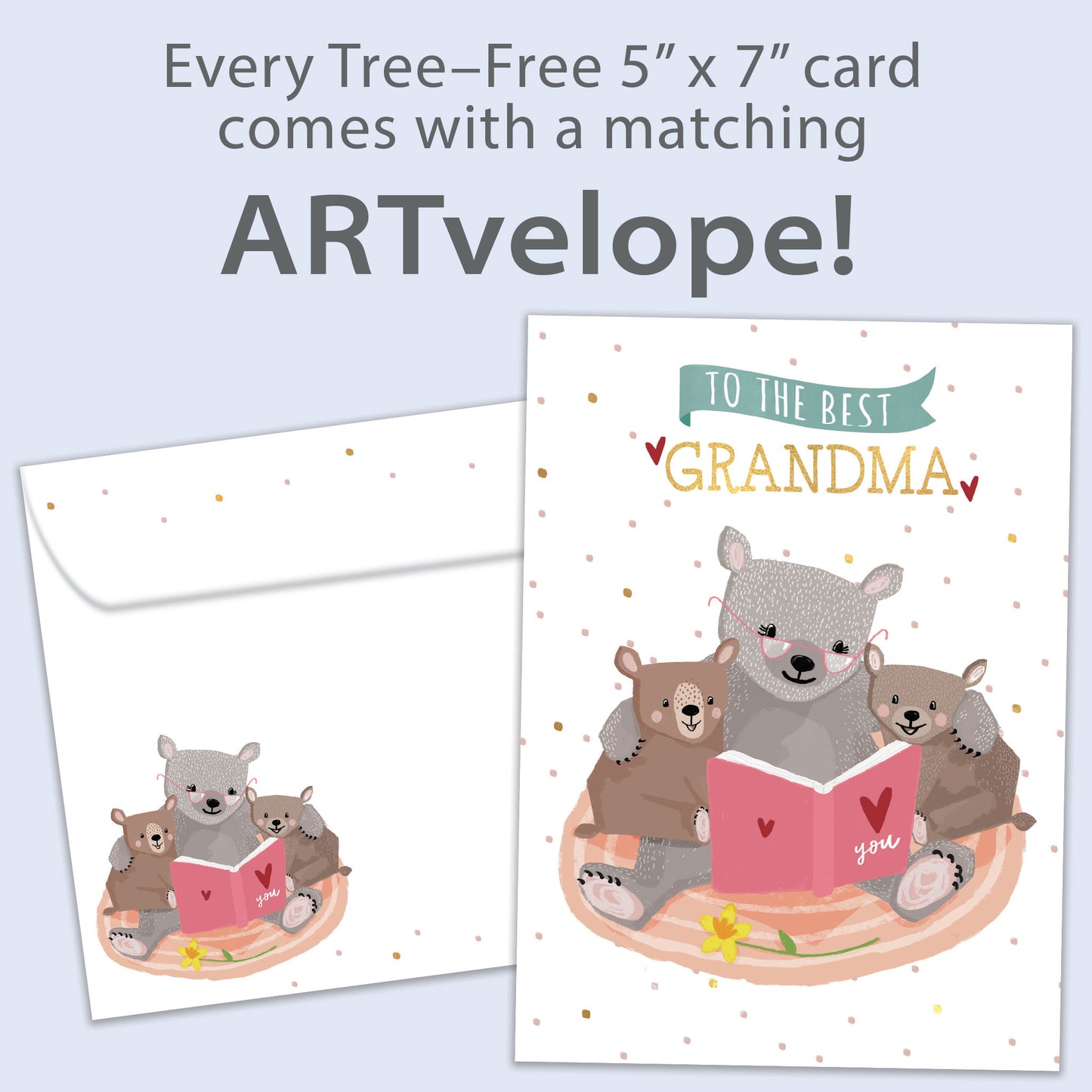 The Best Grandma Mother’s Day Card