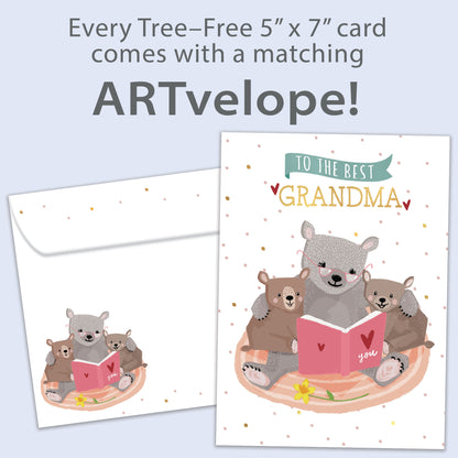 The Best Grandma Mother’s Day Card