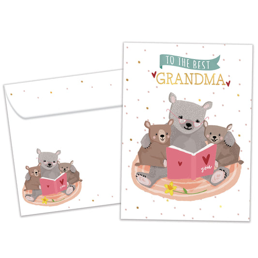 The Best Grandma Mother’s Day Card
