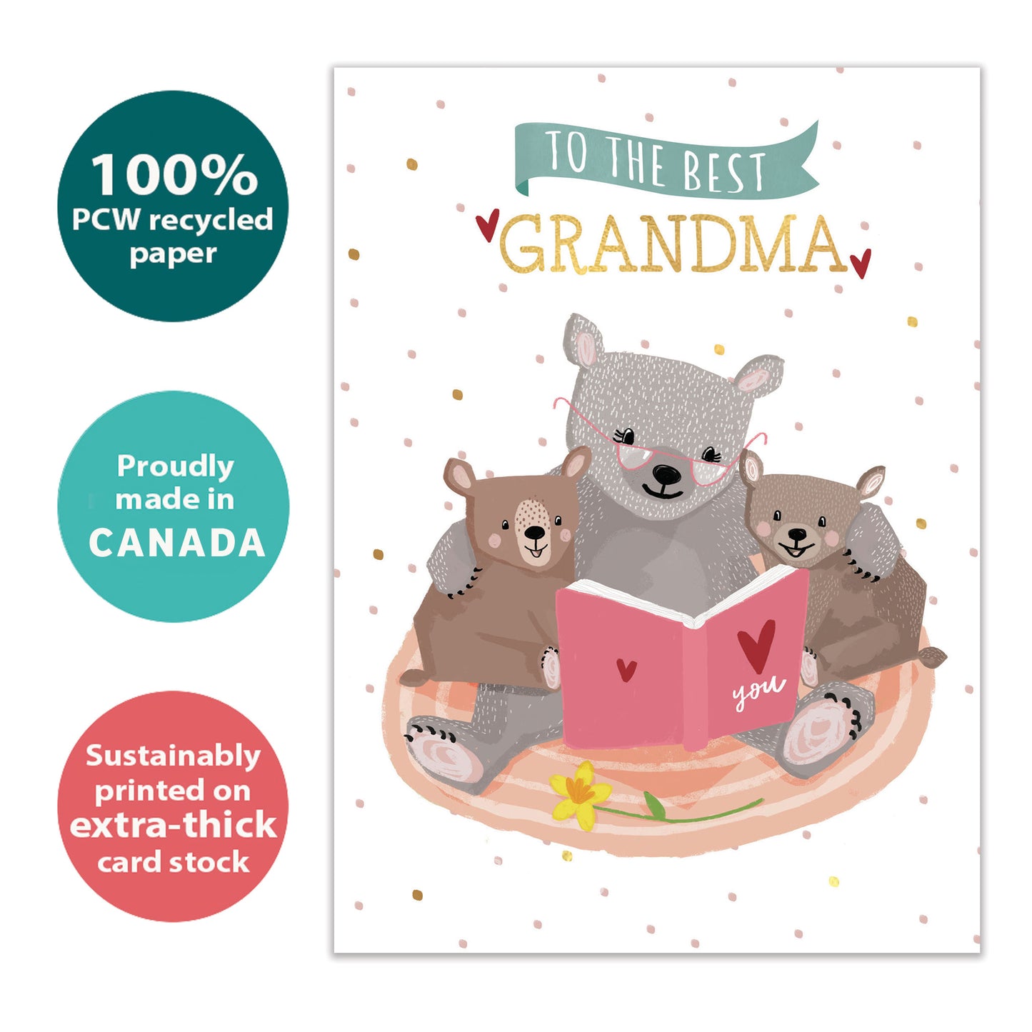 The Best Grandma Mother’s Day Card