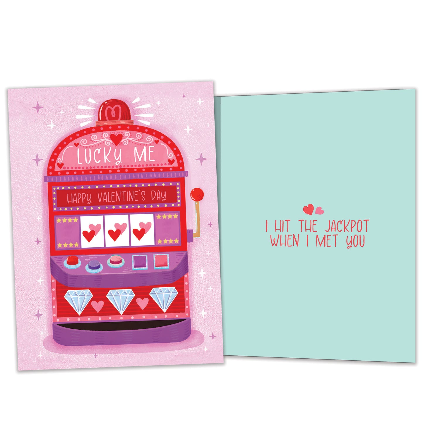 Hit the Jackpot Valentine’s Day Card