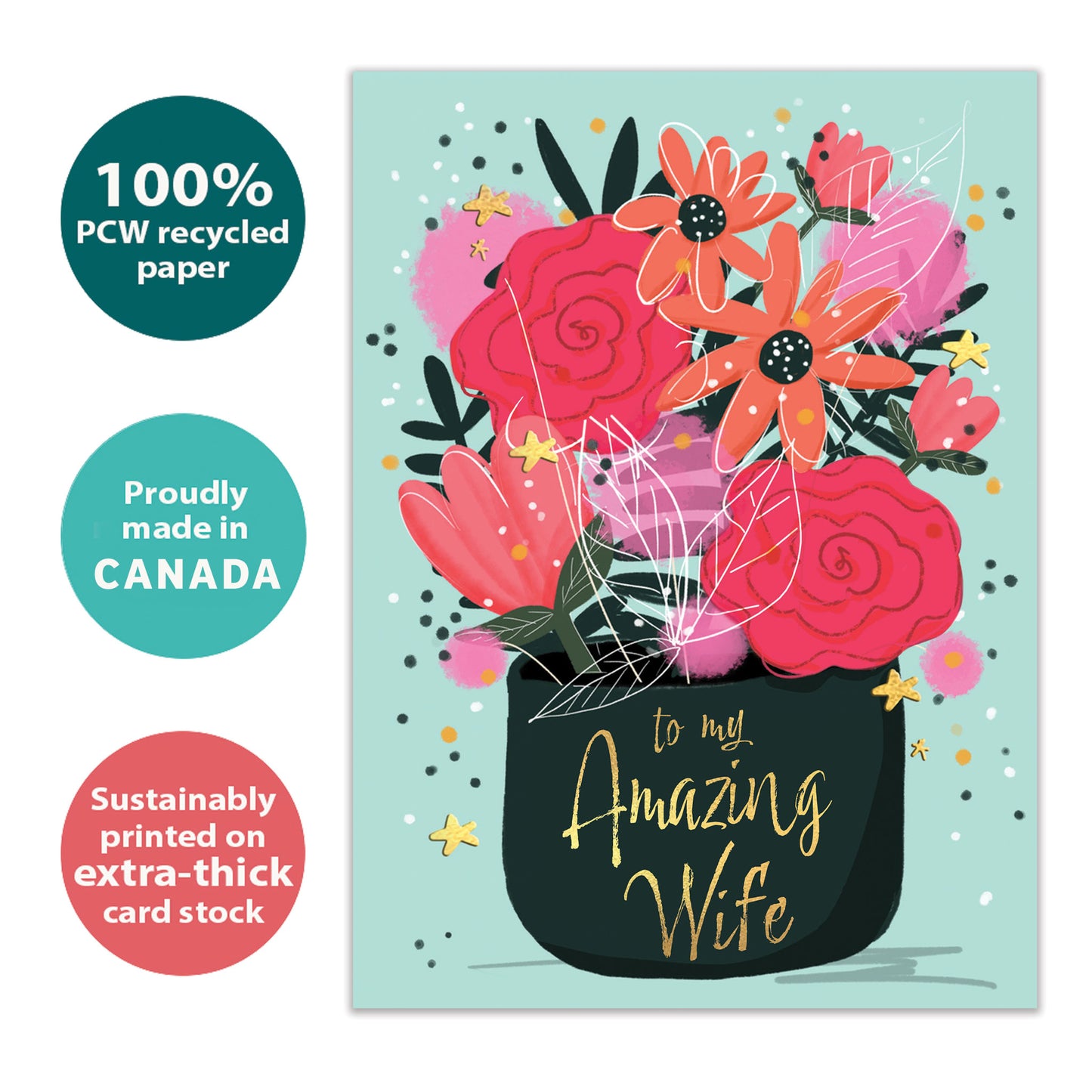 Beautiful Wife Valentine’s Day Card