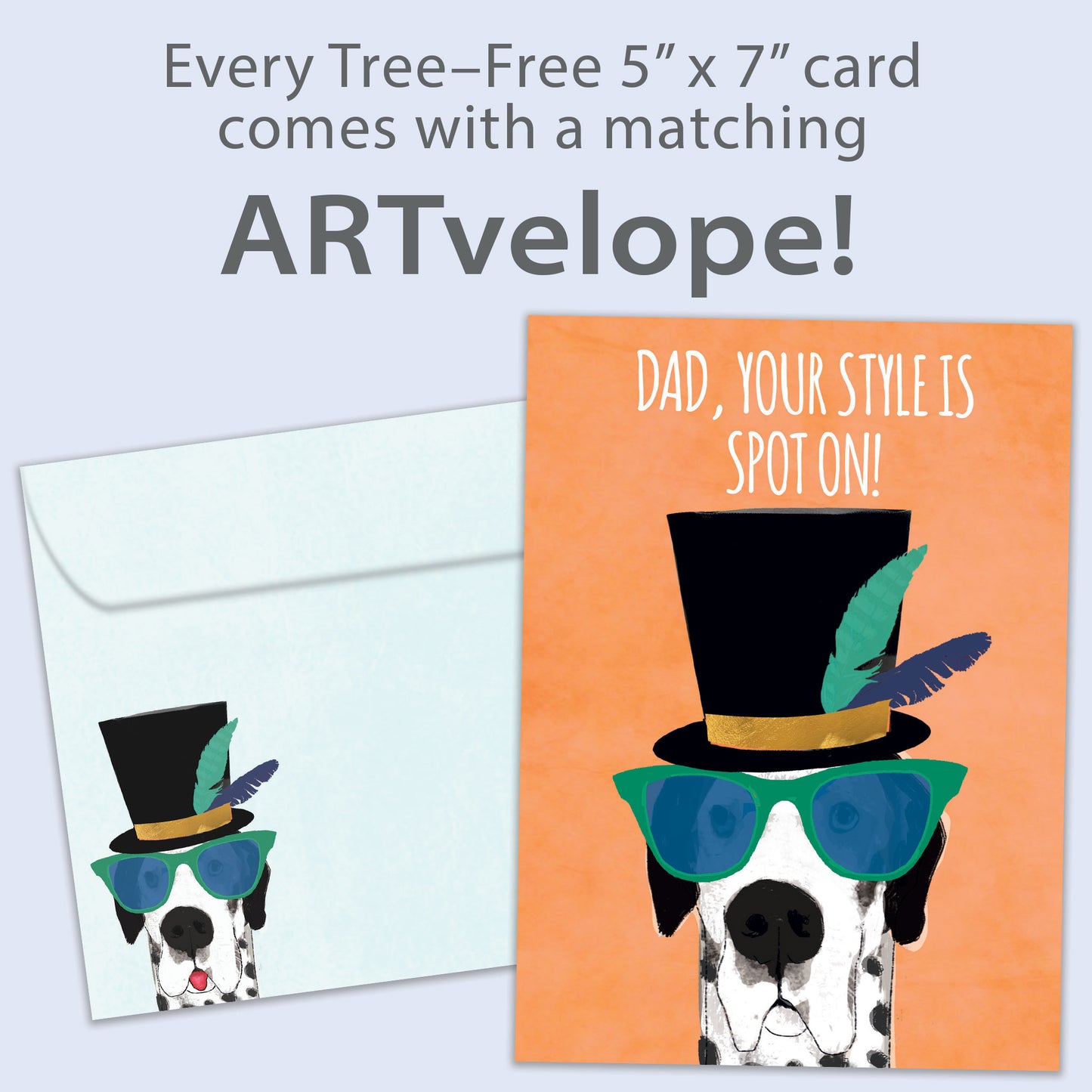 Spot On Style Father's Day Card