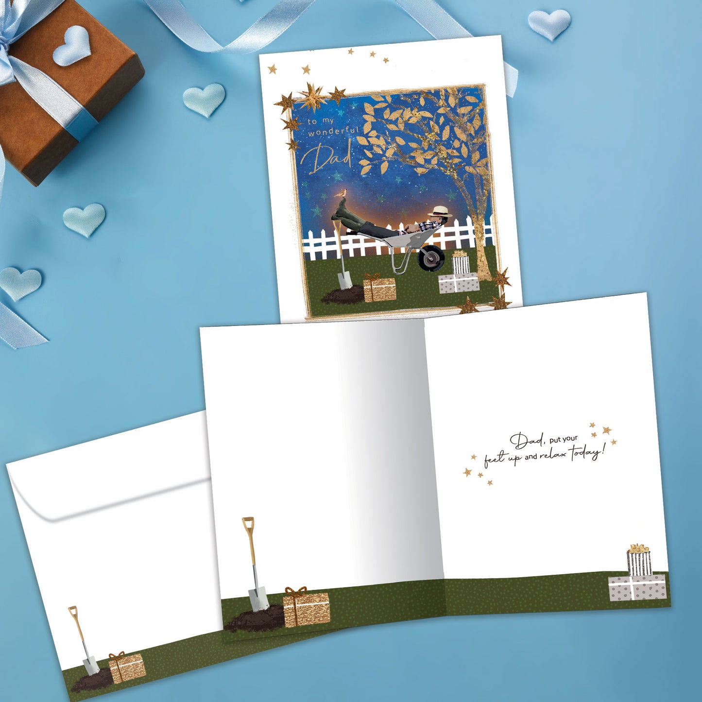 Relax Today Father's Day Card