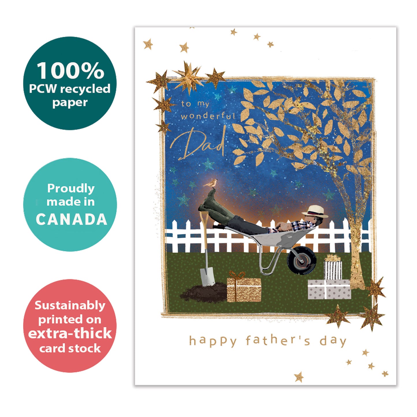 Relax Today Father's Day Card