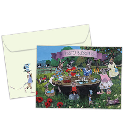 Family Blessings Easter Card