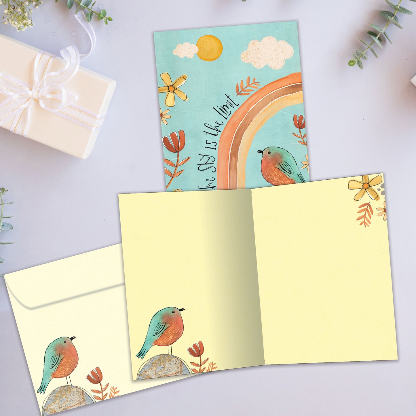 Sky Limit Just Because Card