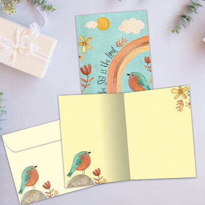 Sky Limit Just Because Card