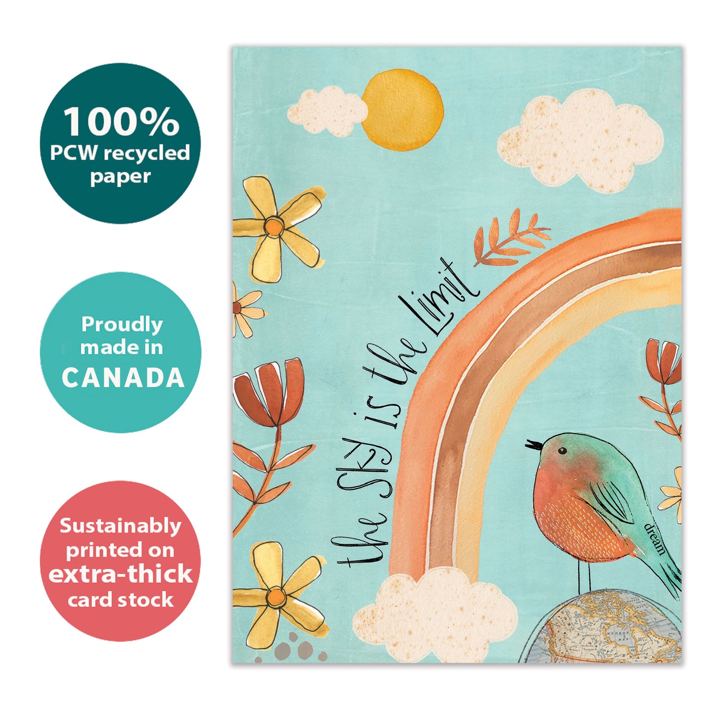 Sky Limit Just Because Card