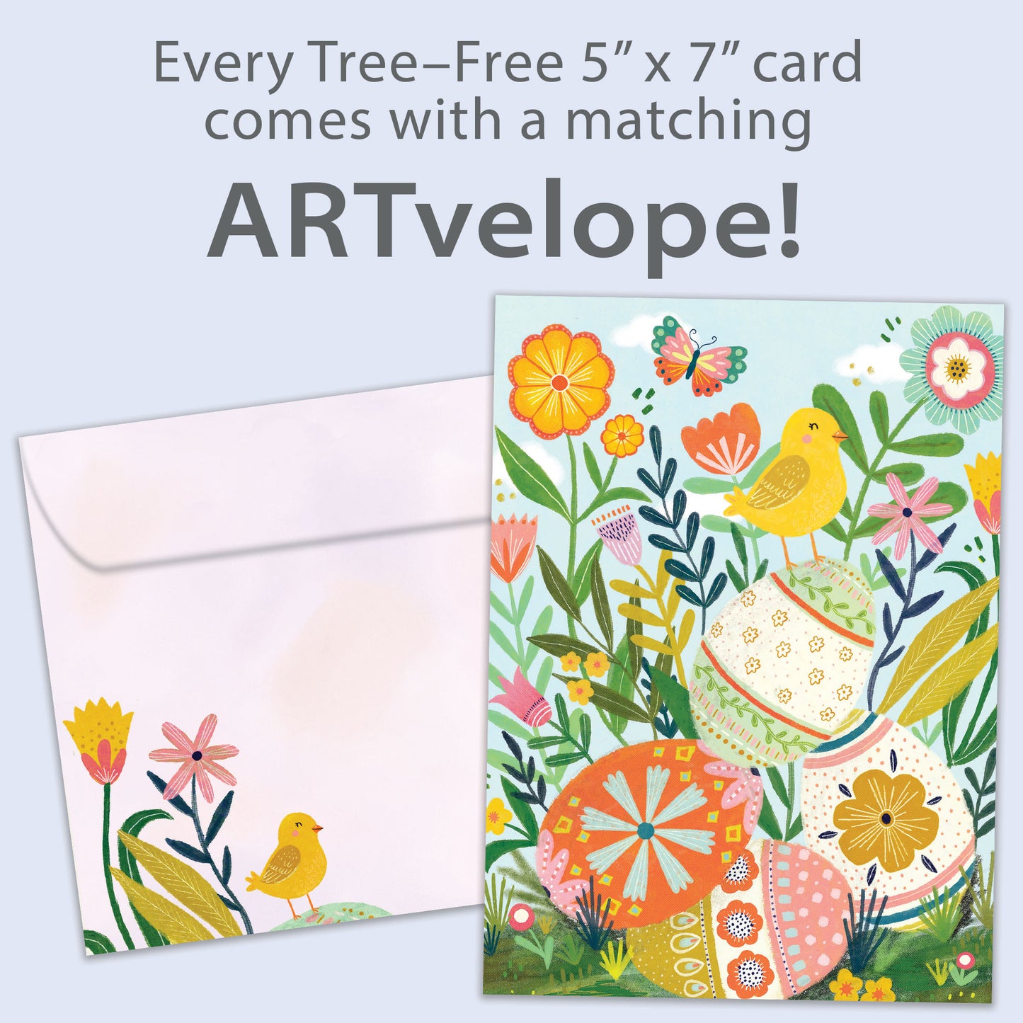 Bright and Happy Easter Card