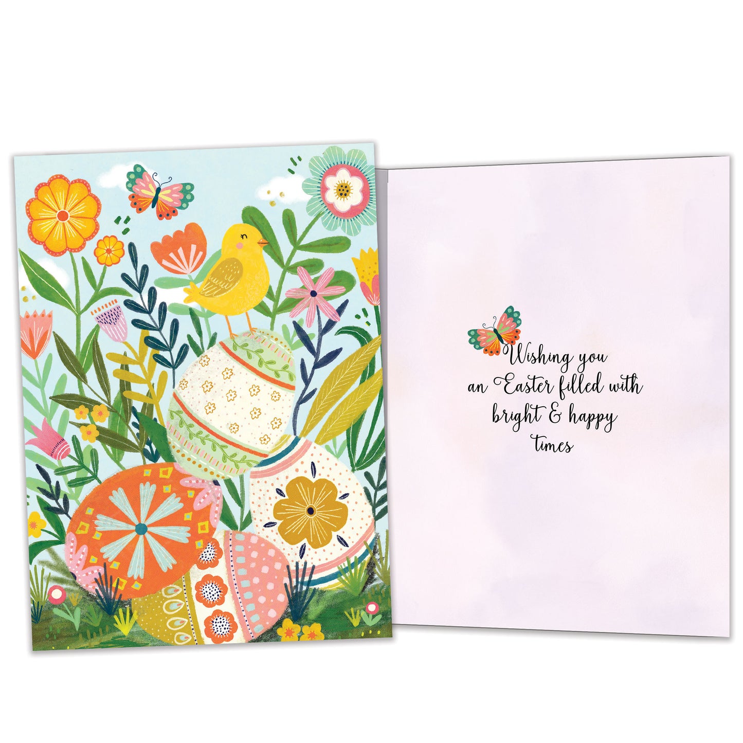 Bright and Happy Easter Card