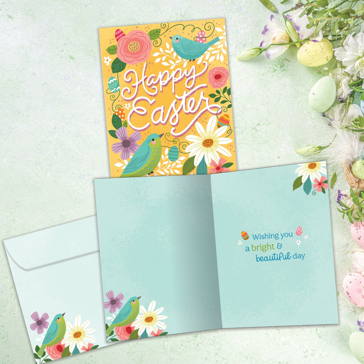Bright and Beautiful Easter Card