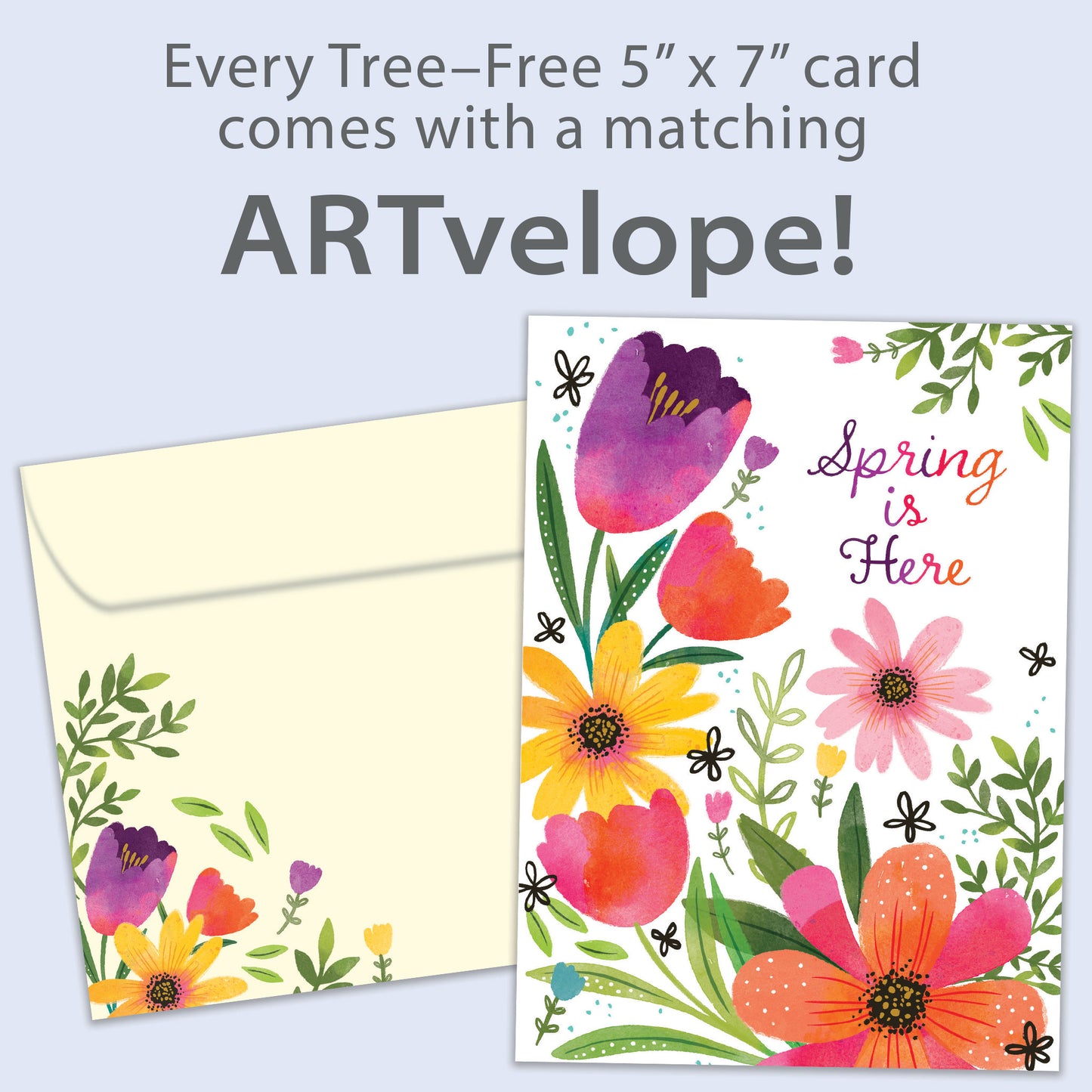 Beauty and Blessings Easter Card
