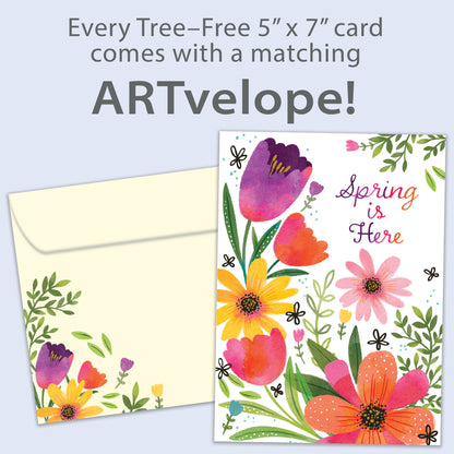 Beauty and Blessings Easter Card