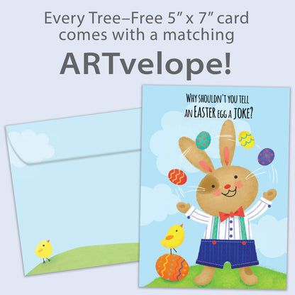 Egg Joke Easter Card