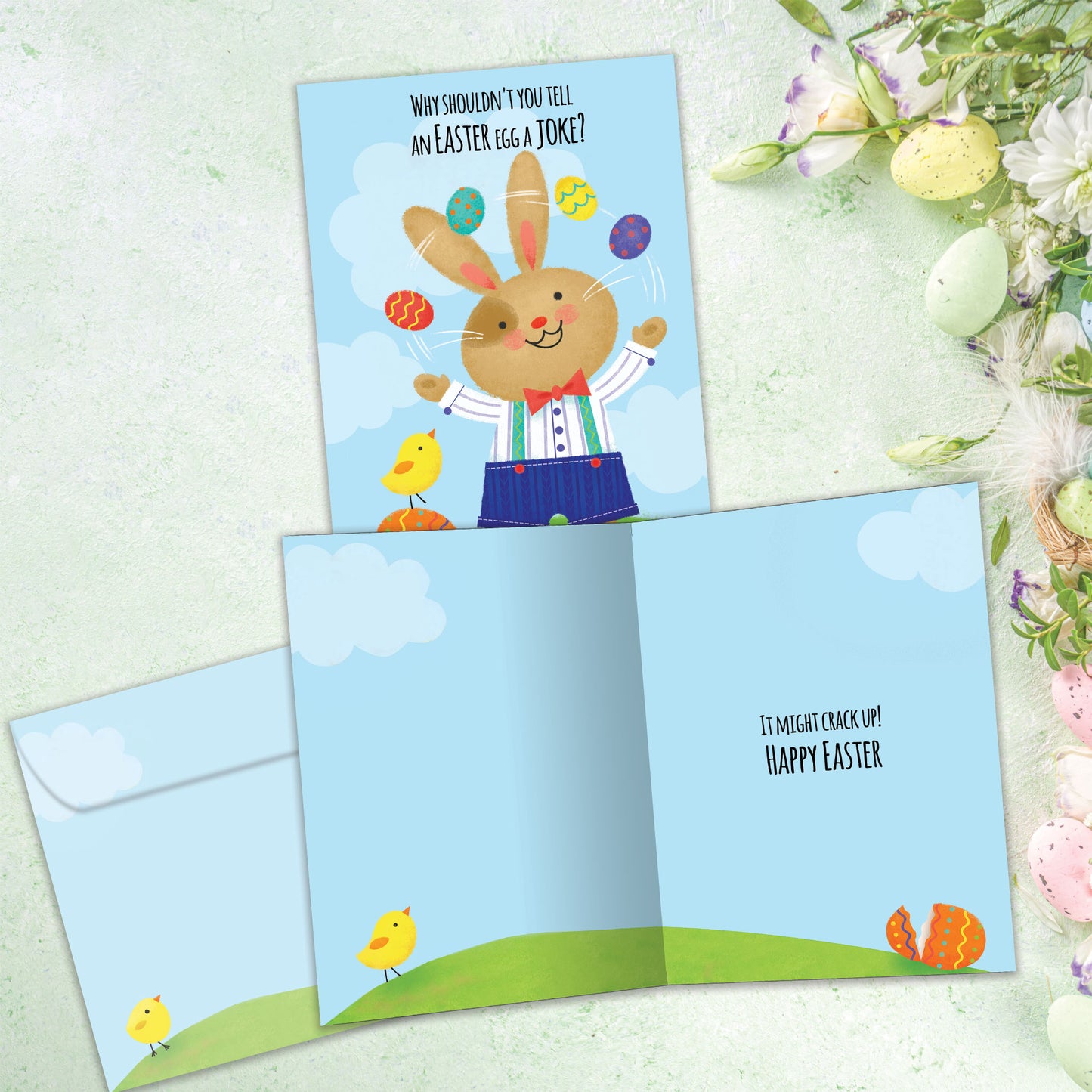 Egg Joke Easter Card