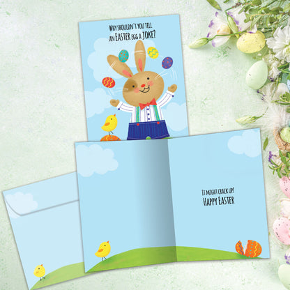 Egg Joke Easter Card