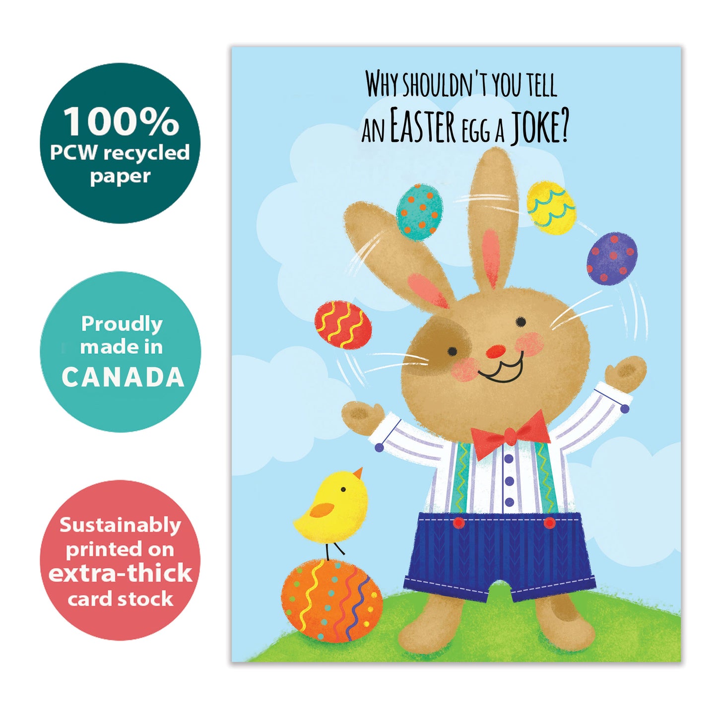 Egg Joke Easter Card