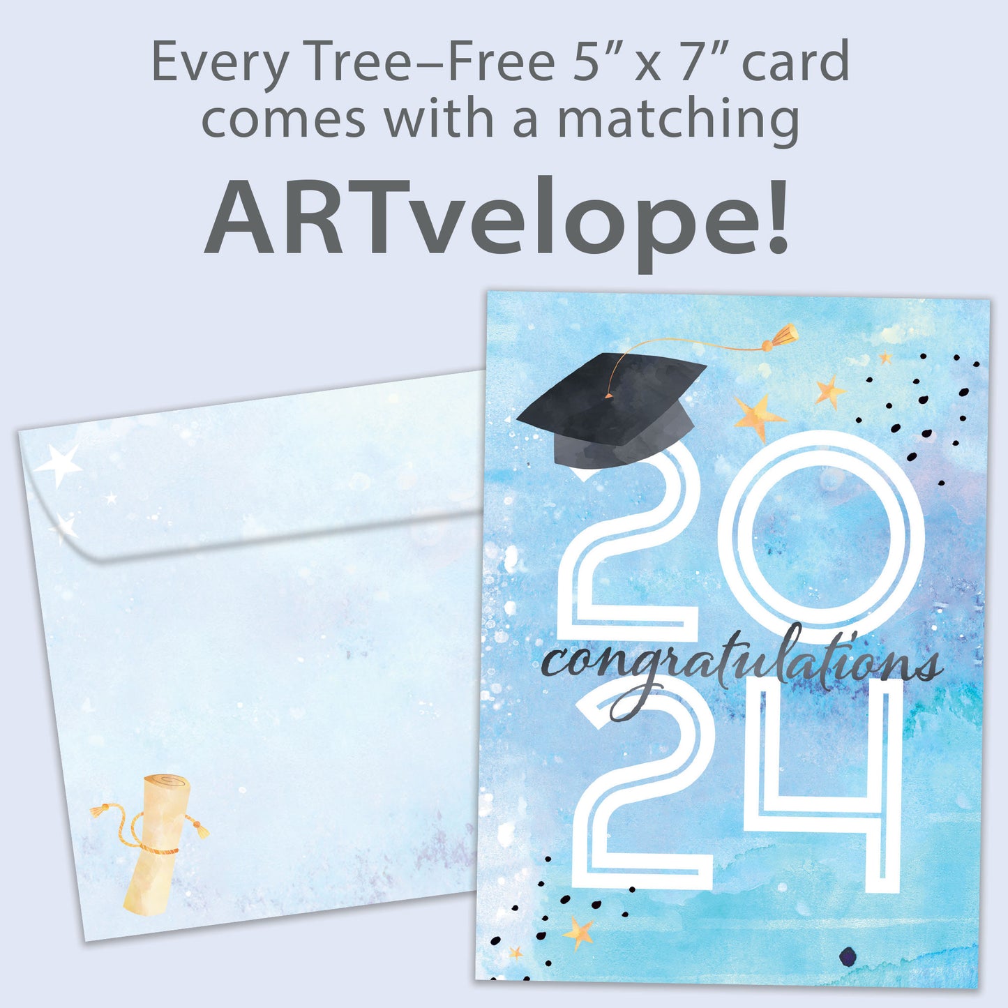 2024 Congrats Cap Graduation Card