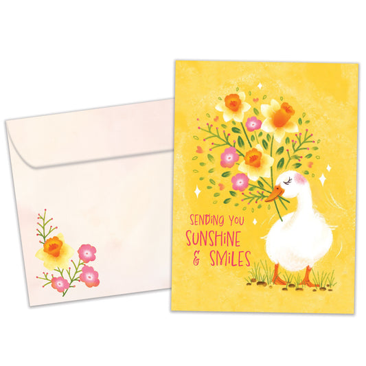 Sunshine and Smiles Easter Card
