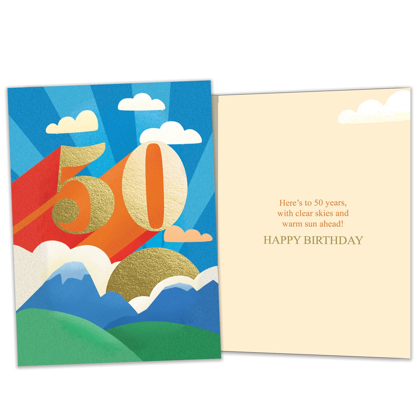 Next Leg 50 Milestone Birthday Card