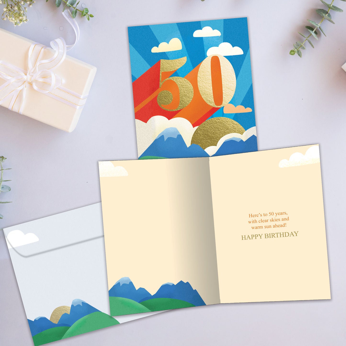 Next Leg 50 Milestone Birthday Card