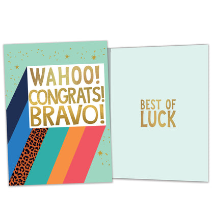 Bravo Congrats Congratulations Card
