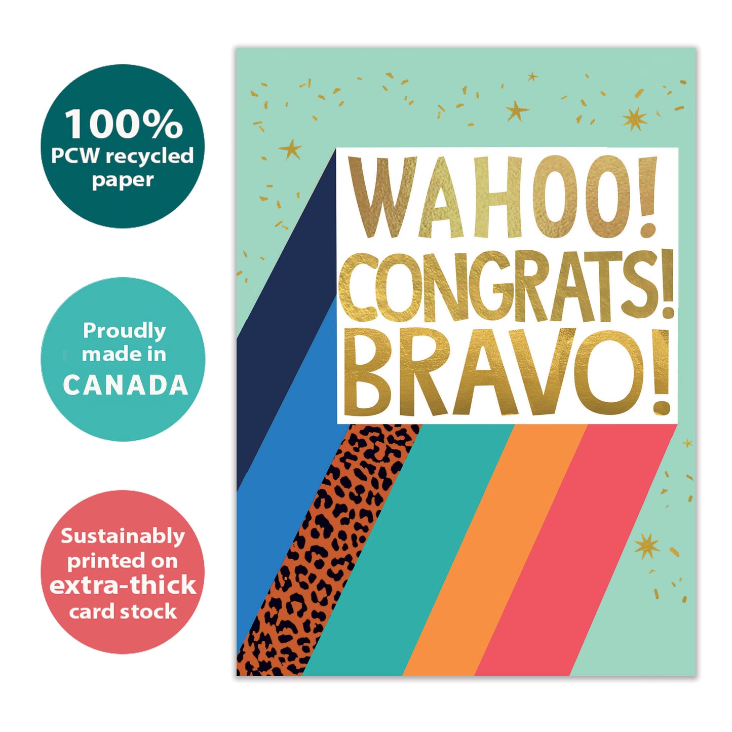 Bravo Congrats Congratulations Card