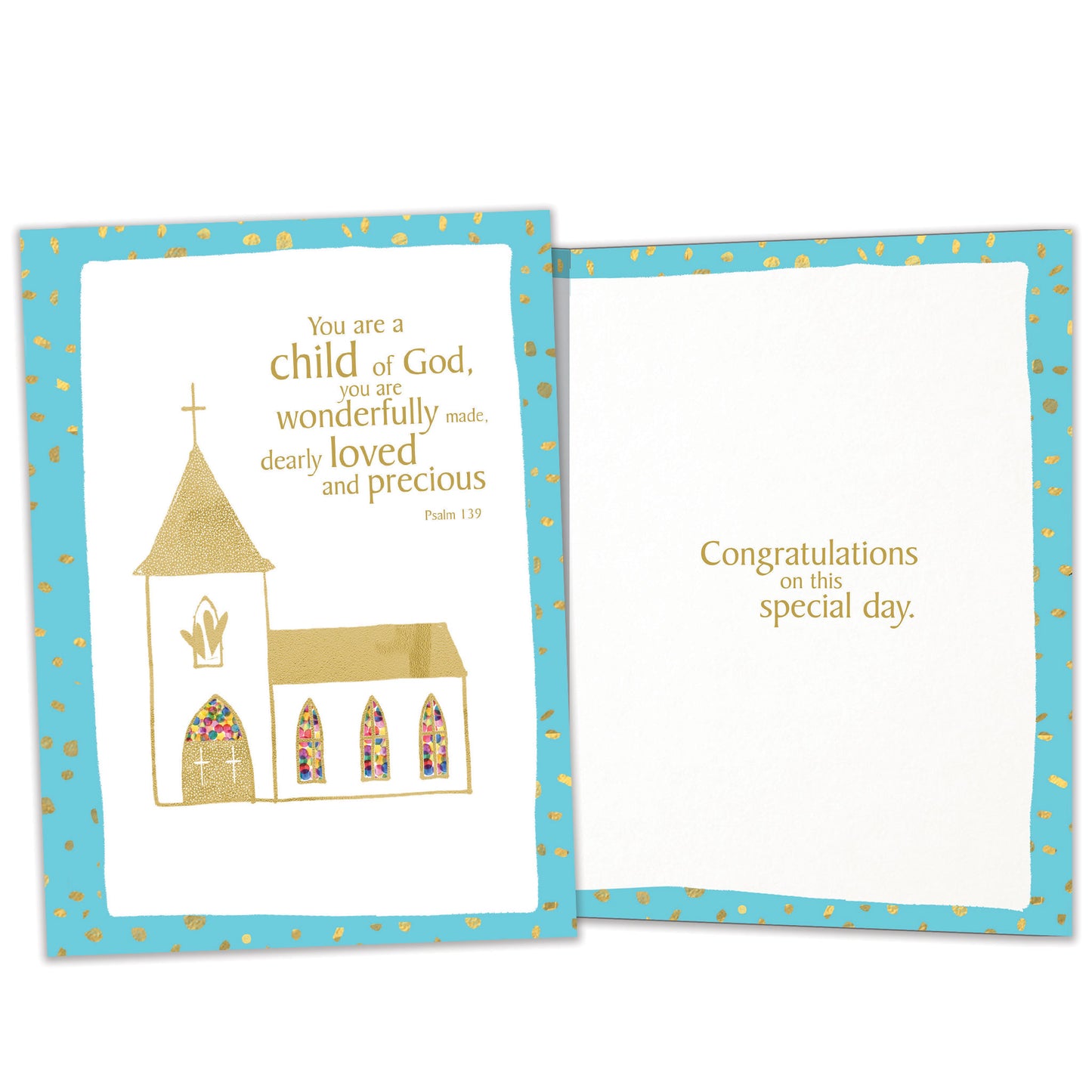 In His Sight First Communion Card