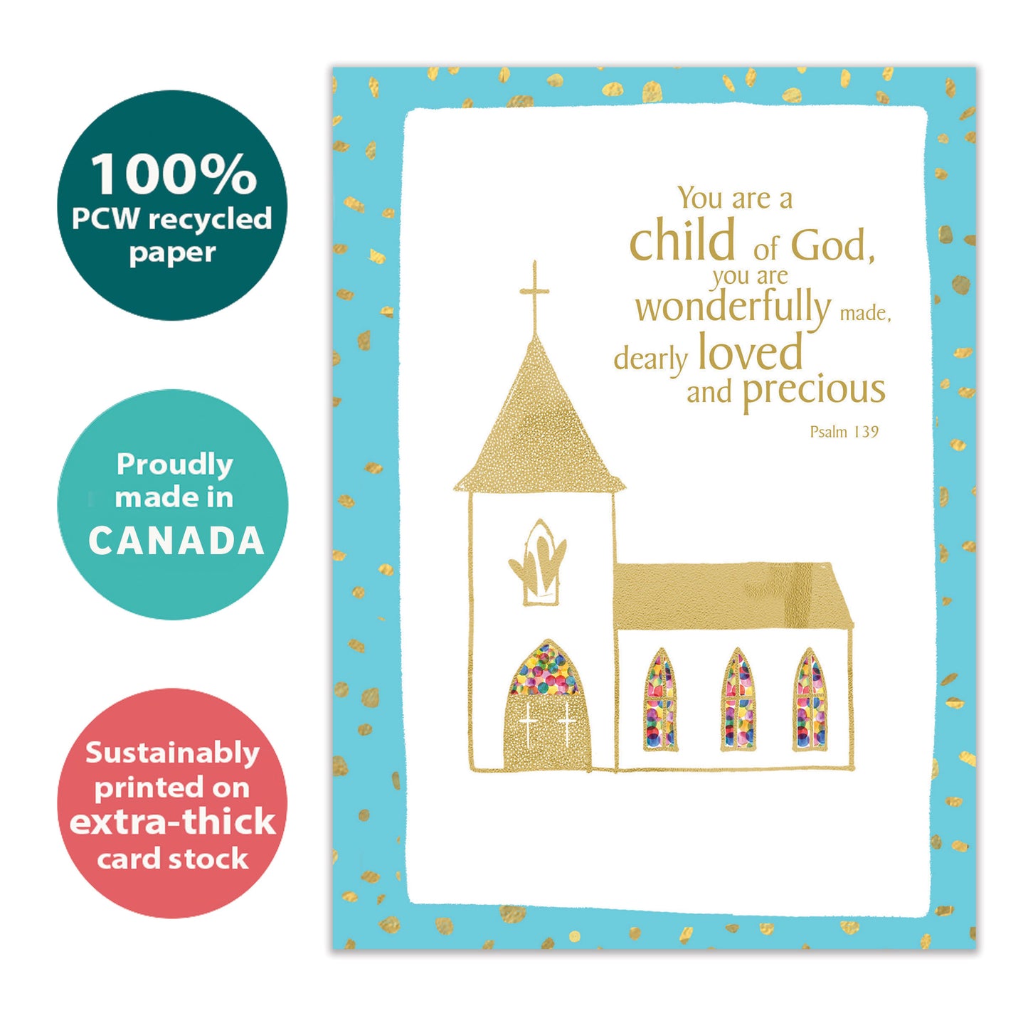 In His Sight First Communion Card